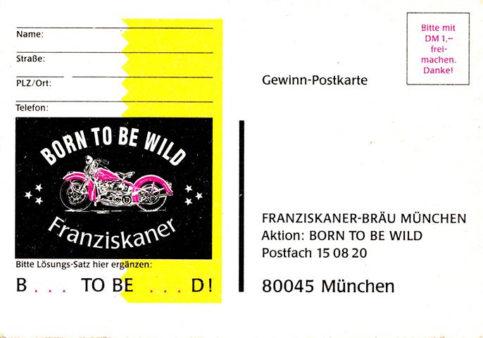 mnchen m-by spaten franz recht 1b (210-gewinn postkarte)
